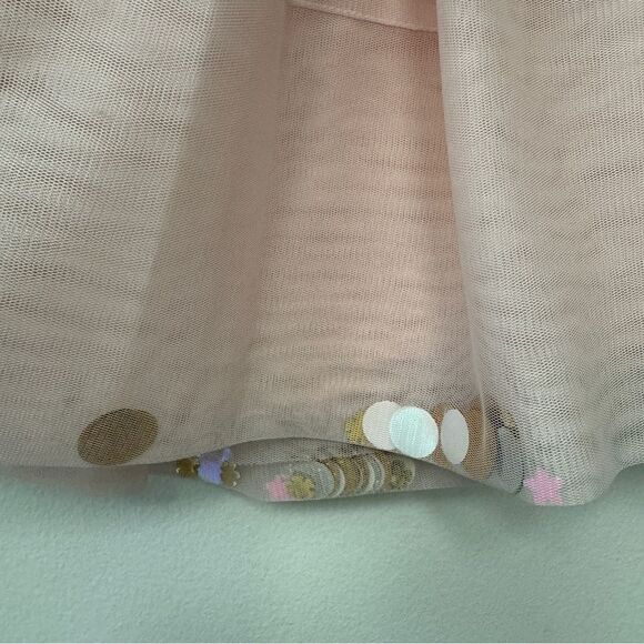 Cat & Jack Pink Blush Confetti Tulle Skirt Size 14/16 - Picture 3 of 6